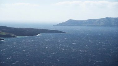 Yunanistan Santorini Ege Denizi, yavaş hareket