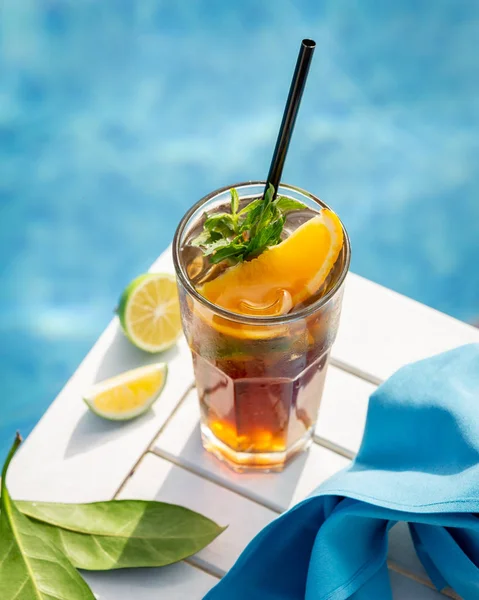 Long island ice tea cocktail 1 — Stock Photo, Image