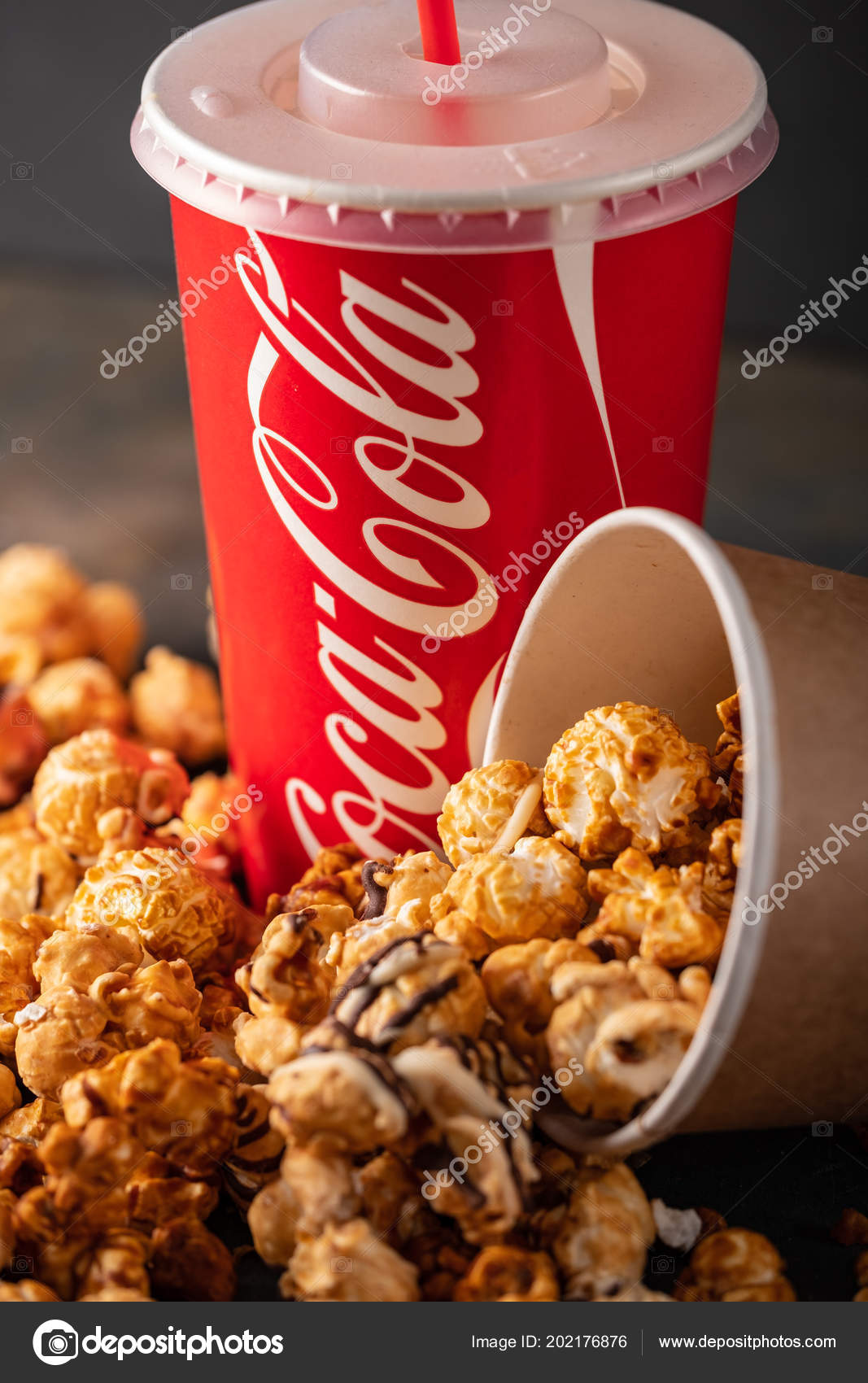 coca cola popcorn