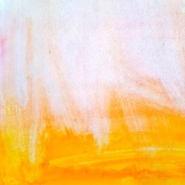 Beyaz ve sarı suluboya. Vektör. Tasarım ve dekorasyon için soyut elle boyanmış arkaplan.