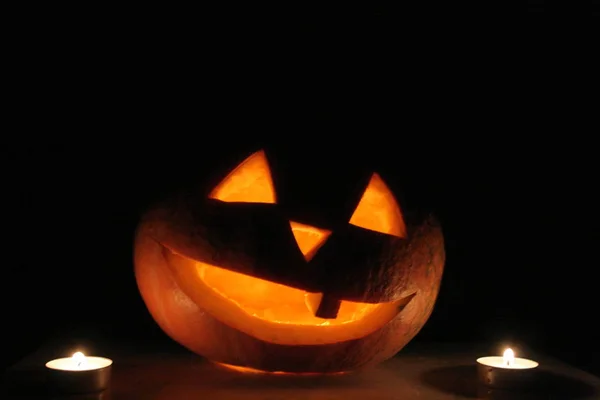 Una Calabaza Naranja Oscuridad Fotos De Stock Sin Royalties Gratis