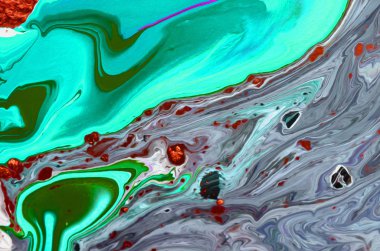 Mermer akrilik arka plan. Ebru sanat doku doğa mavi. Altın glitter.