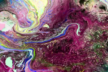 Ultra Violet soyut el boyalı arka plan