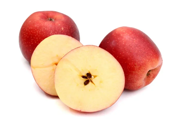 Nová Odrůda Holandský Apple Názvem Dalinco Jeden Řez — Stock fotografie