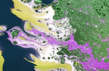 Boyalı renkli mermer arkaplan desen sıçratıyor