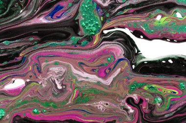 Geleneksel Osmanlı Türk mermer sanat modelleri soyut renkli arkaplan olarak