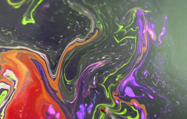 Suluboya boya karışımı