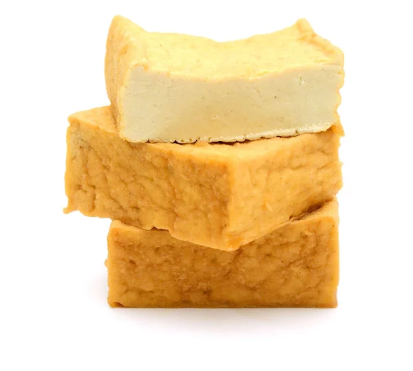 Tofu Aislado Sobre Fondo Blanco —  Fotos de Stock