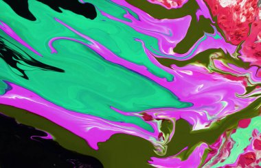 Mermer soyut akrilik zemin. Mermer çizim dokusu. Dalgalanma şablonu. Altın tozu.