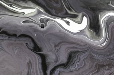 Renkli mermer arka plan. Su üzerinde boya lekeleri