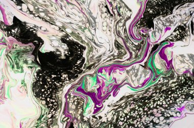 boya ile altın mermer arka plan doku sıçramalarına