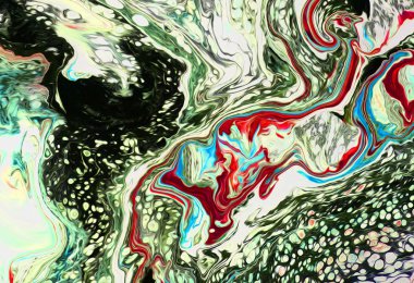 boya ile altın mermer arka plan doku sıçramalarına