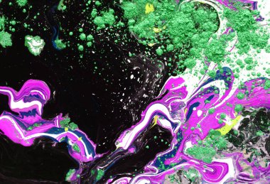 Mermer mavisi soyut arkaplan. Sıvı mermer desen