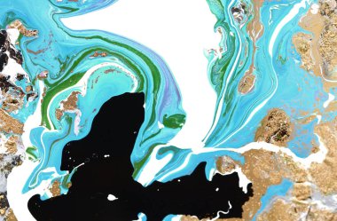 Ultra Violet soyut el boyalı arka plan.