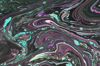 Mermer soyut akrilik zemin. Doğa yeşili mermer sanat eseri dokusu. Altın parıltı.