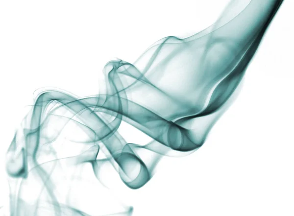 Abstrato Ondas Fumaça Preta Branco — Fotografia de Stock