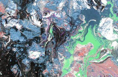 Mermer boya doku ile çok renkli arka plan