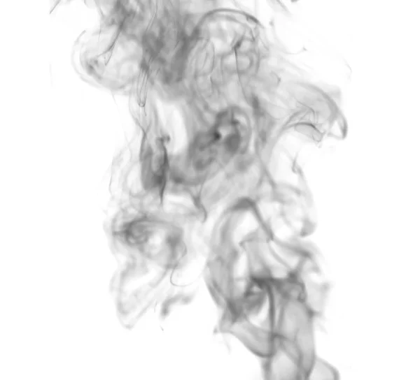 Χρώμα Του Καπνού Στο Λευκό Βάθος — Φωτογραφία Αρχείου