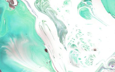 Sıvı altın mermer desen. Soluk bej arka plan