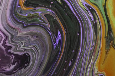 boya ile mavi mermer arka plan doku sıçramalarına