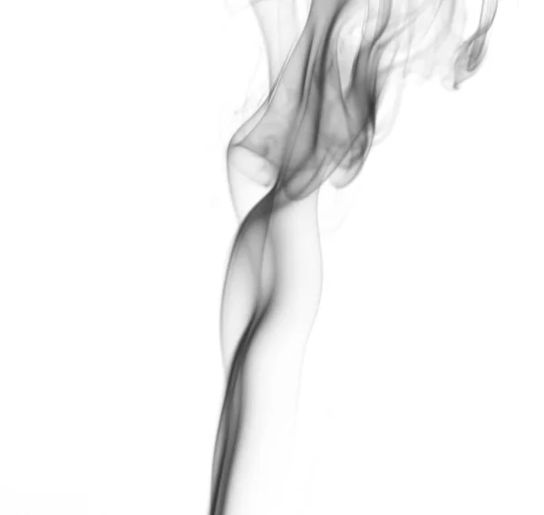 Barevný Kouř Bílém Pozadí — Stock fotografie