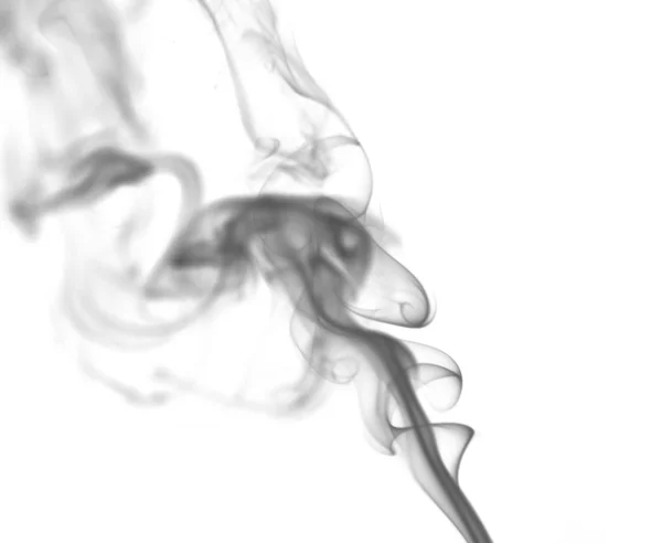 Colored Smoke White Background — Stock Photo, Image