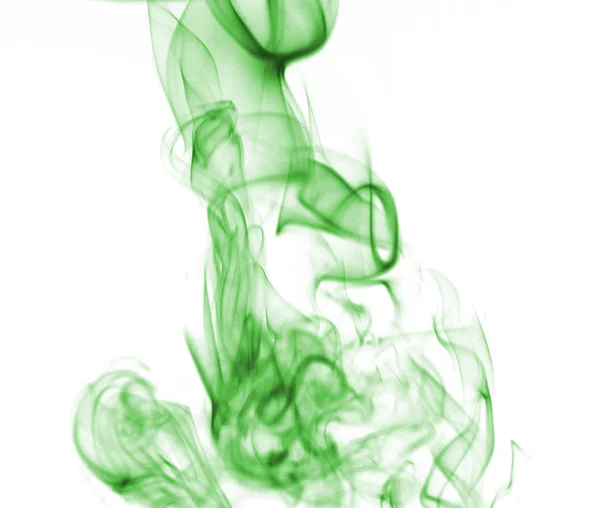 ぼやけた黒煙抽象的な形 — ストック写真