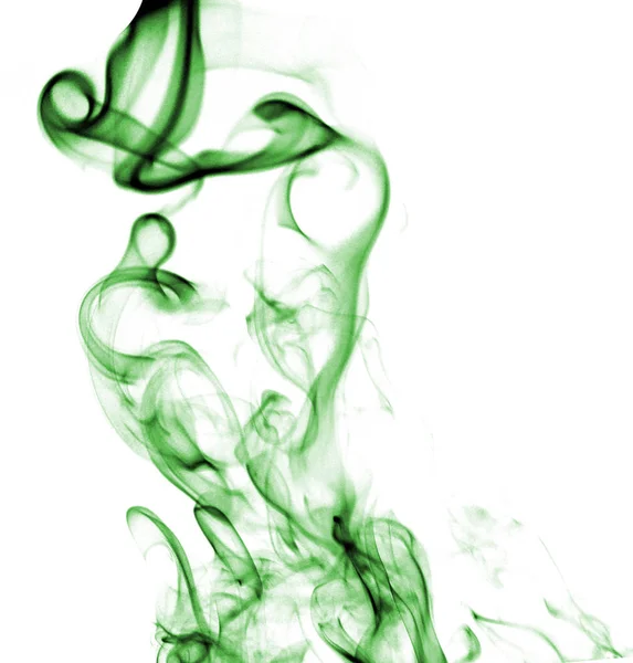 Color Smoke White Background — Stock Photo, Image