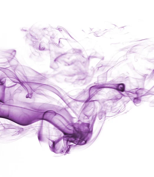 Mehrfarbig Rauch Qualm Wellen Dampf Rök Zigarette Duft Parfm — Stockfoto
