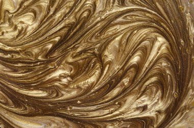 Mermer soyut akrilik zemin. Mermer çizim dokusu. Dalgalanma şablonu. Altın tozu.