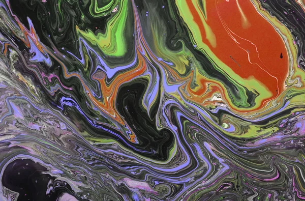 Abstract Background Paints Fantastic Patterns — Stock Photo, Image