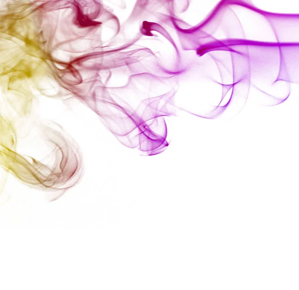 Abstracte Achtergrond Kleurrijke Rook — Stockfoto