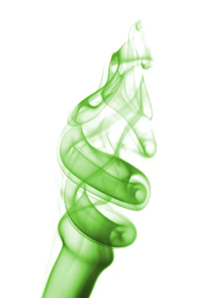 Abstract Smoke Isolated White Background Design — Stock Photo, Image