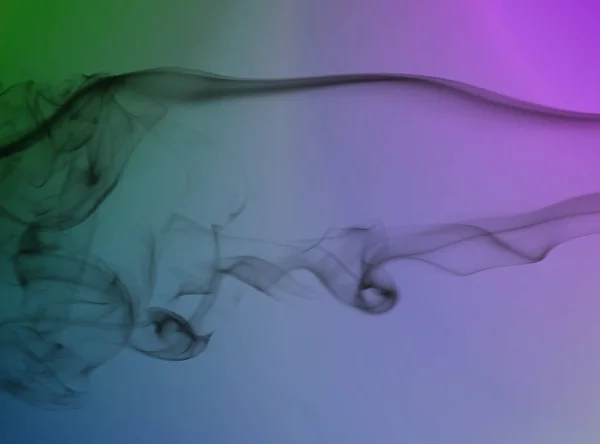 Фиолетовый Абстрактный Дым Белом Фоне — стоковое фото