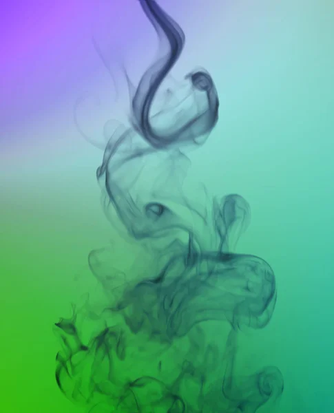 Фіолетовий Абстрактний Дим Ізольований Білому Тлі — стокове фото
