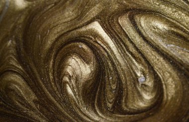 Mermer soyut akrilik zemin. Doğa mavisi mermer çizim dokusu. Altın parıltısı.