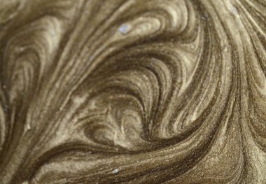 Mermer soyut akrilik zemin. Doğa mavisi mermer çizim dokusu. Altın parıltısı.