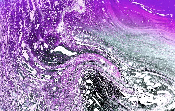 Цветной Мраморный Фон Брызгами Краски Текстуры — стоковое фото