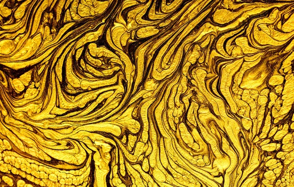 Zelená Zlatá Vlnka Achátového Pozadí Struktura Zlatého Mramoru — Stock fotografie
