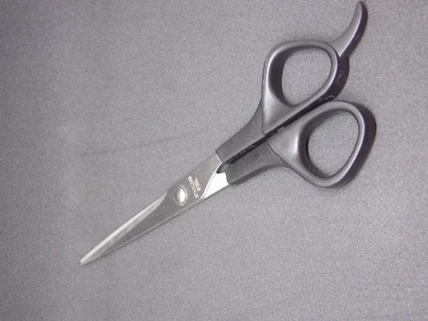 Scissors Haircuts Black Handles — Stock Photo, Image