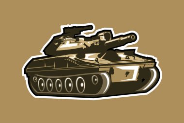 İngiliz zırhlı keşif / hafif tank vektör çizimi