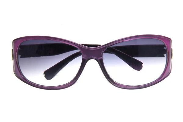 Lila Sonnenbrille Isoliert Auf Weißem Hintergrund — Stockfoto