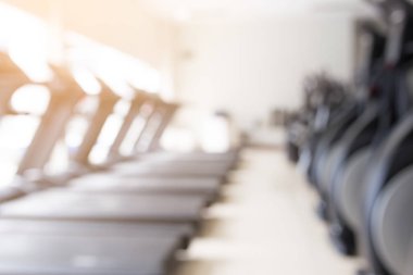 Jimnastik cihazları için arka plan ile bulanıklık.