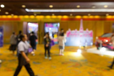 İnsanlar arka plan, iş sözleşmesi Haritayı kavramı ile soyut bulanık olay sergi.