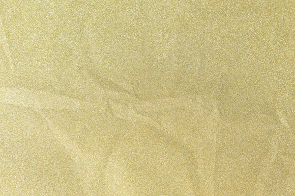 Papel Brilhante Glitter Dourado Ser Amassado Para Fundo Natal Conceito — Fotografia de Stock