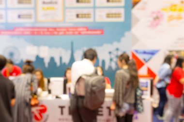 İnsanlar arka plan, iş sözleşmesi Haritayı kavramı ile soyut bulanık olay sergi.