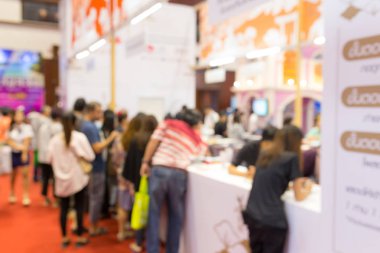 İnsanlar arka plan, iş sözleşmesi Haritayı kavramı ile soyut bulanık olay sergi.