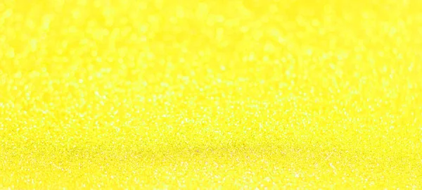 Yellow Glitter Shiny Texture Background Christmas Celebration Concept — 스톡 사진