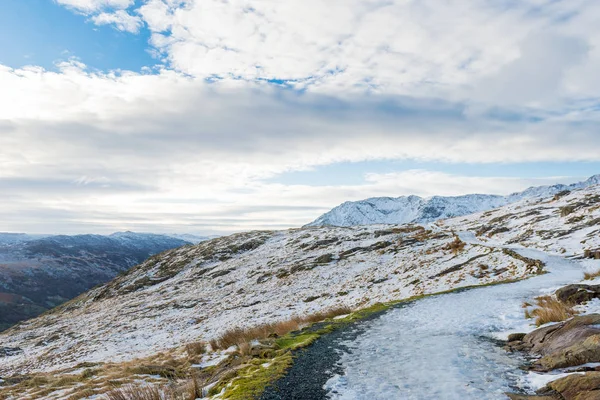 2014年冬 2015年のスノードニア山脈 — ストック写真