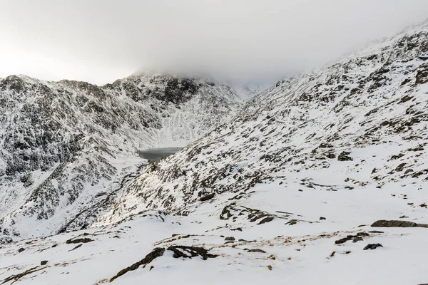 Snowdonia Hegyek Télen 2014 2015 — Stock Fotó